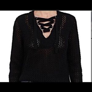 Derek Lam 10 Crosby Black Sweater